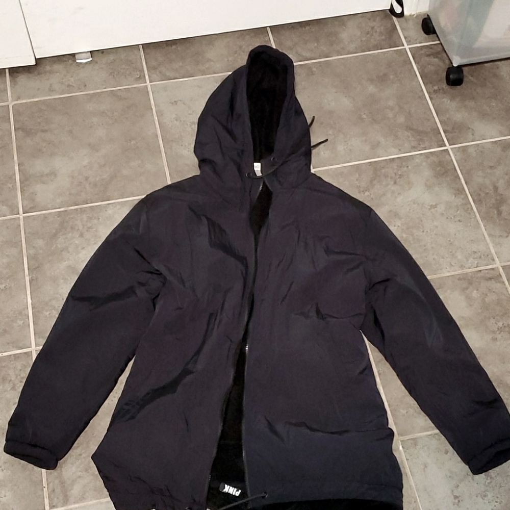 Pink anorak jacket